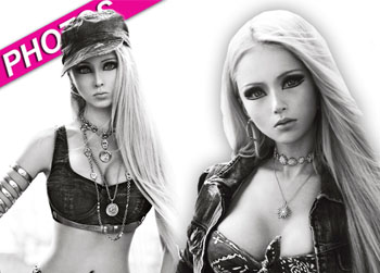 //human barbie v magazine