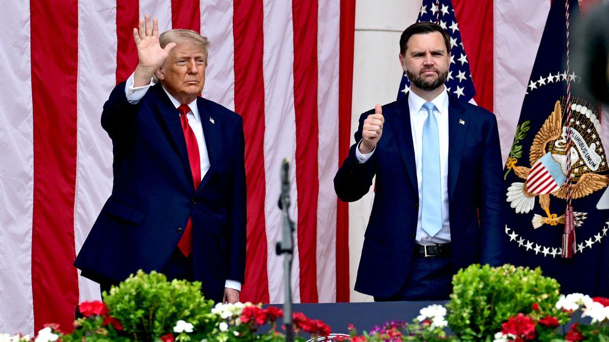 Donald Trump faced backlash for a joke he made during his speech.