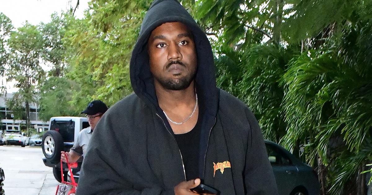 kanye west distracted photos hours before canceling coachella