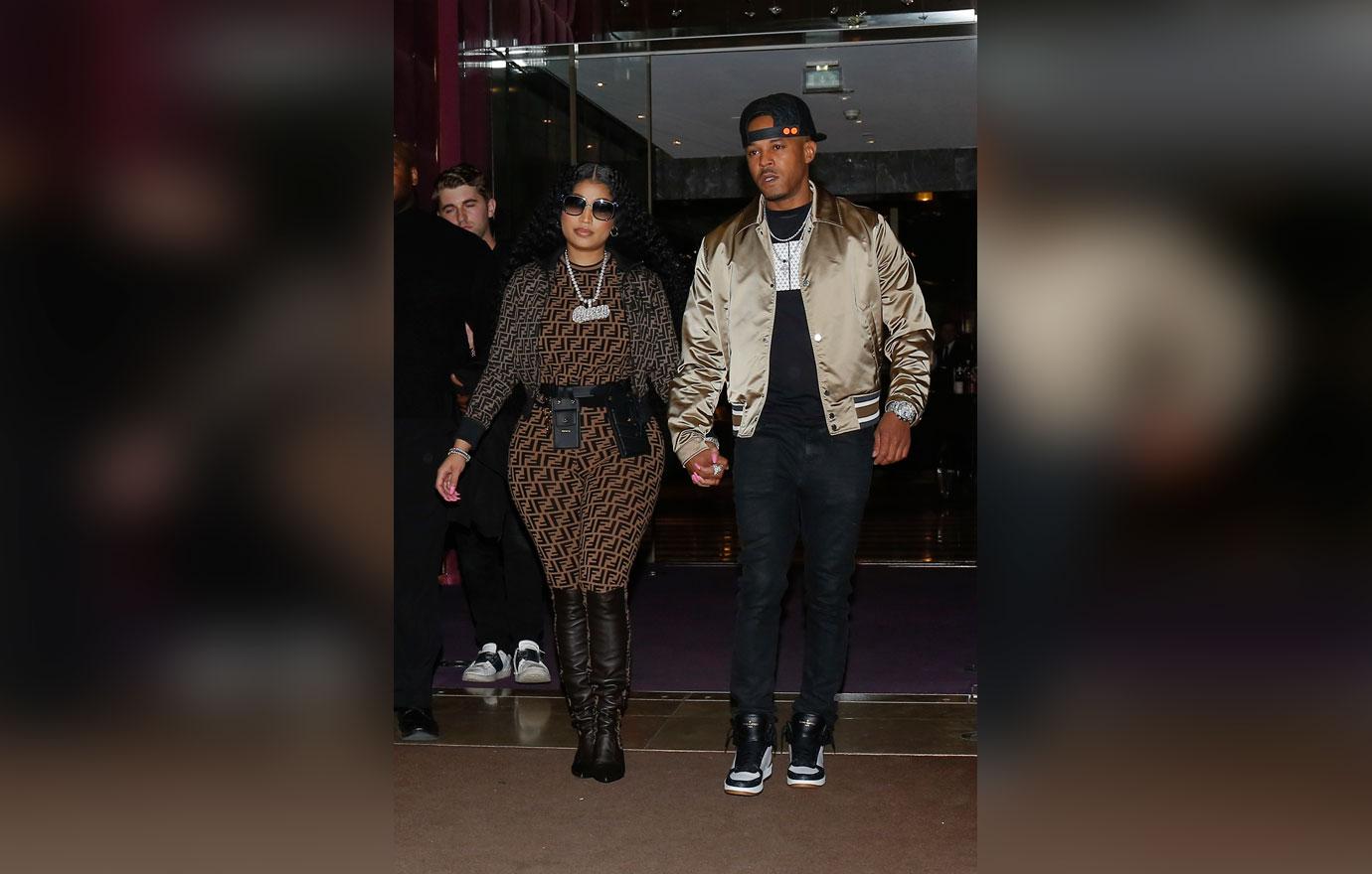 Nicki Minaj And Sex Offender Boyfriend Kenneth Petty Leave Paris Hotel