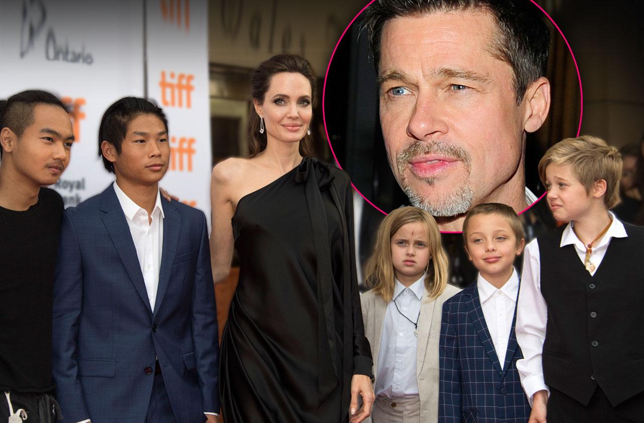 Angelina Jolie And Brad Pitt Use Judge In Kids Holidays Schedule