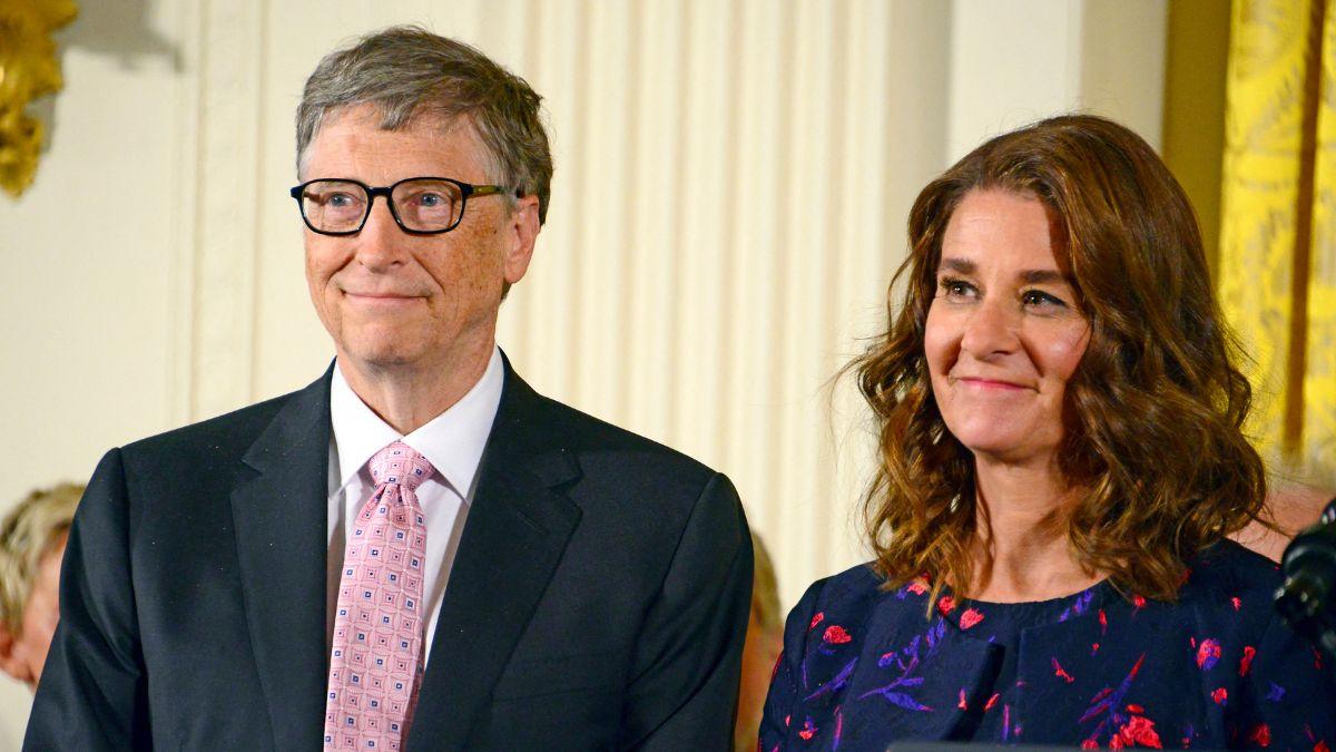 Photo of Bill Gates and Melida Gates