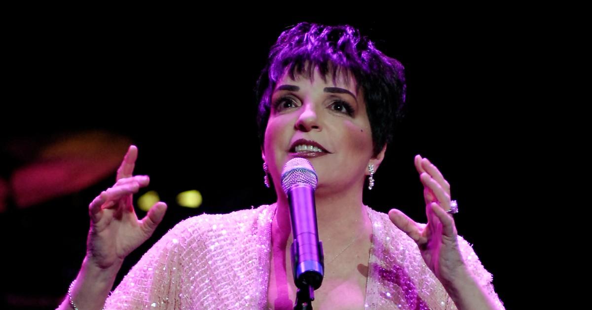 Liza Minnelli started taking Valium after her mother's death.