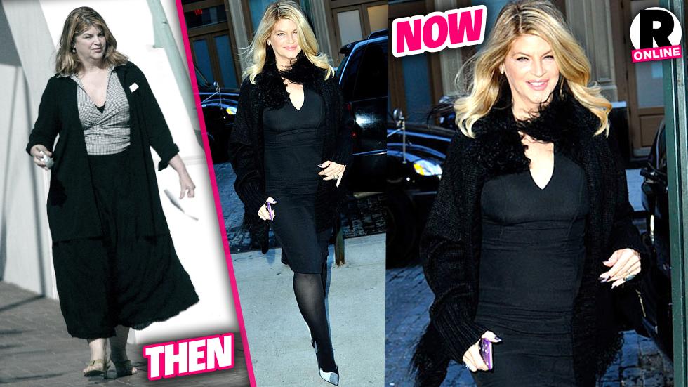 Kirstie Alley Flaunts Weight Loss