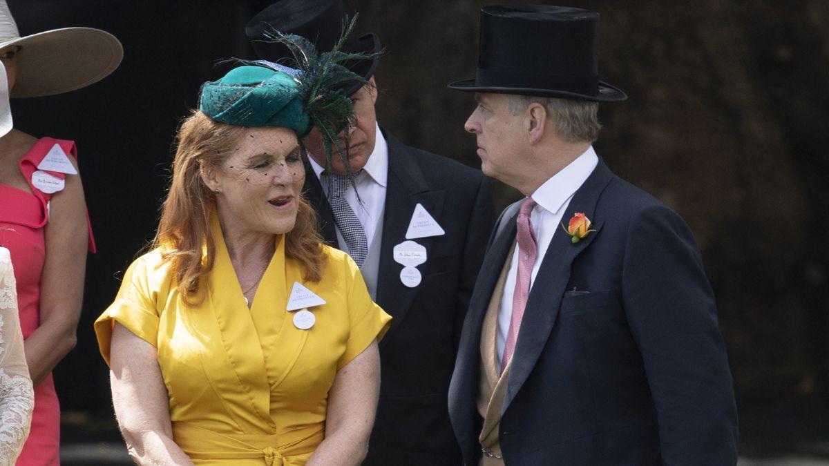 Photo of Sarah Ferguson and Andrew Windsor