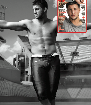 Birthday Boy Tim Tebow Scores Touchdown With Shirtless Spread In GQ