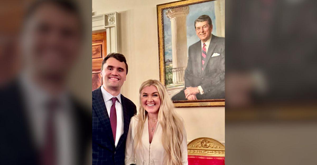 Photo of Charlie Kirk and wife
