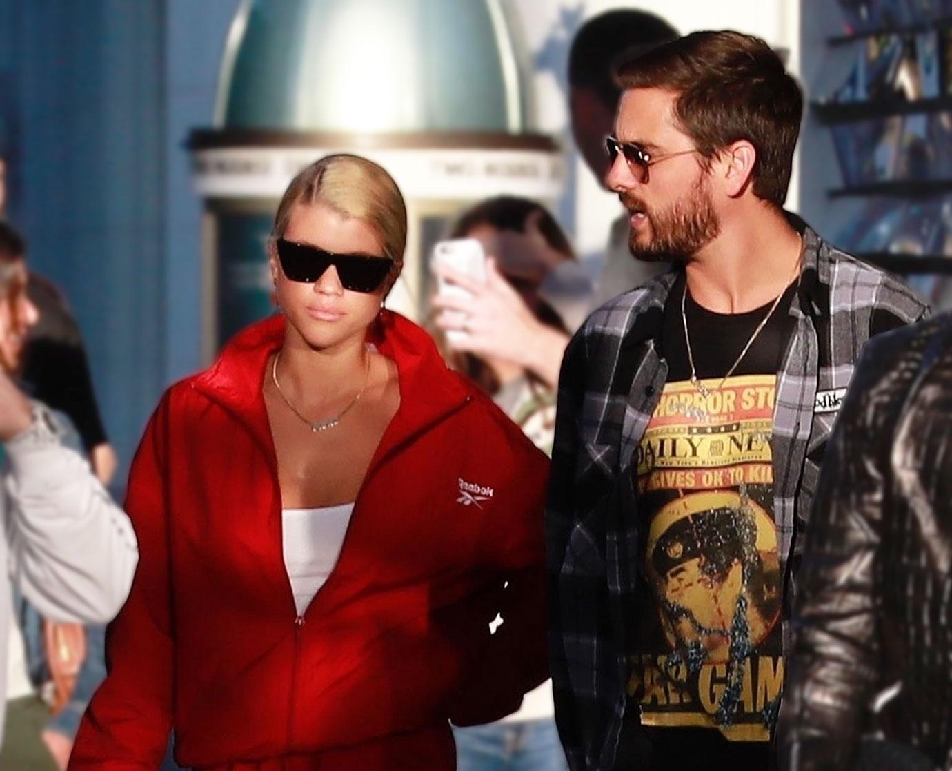 Scott Disick Sofia Richie Split