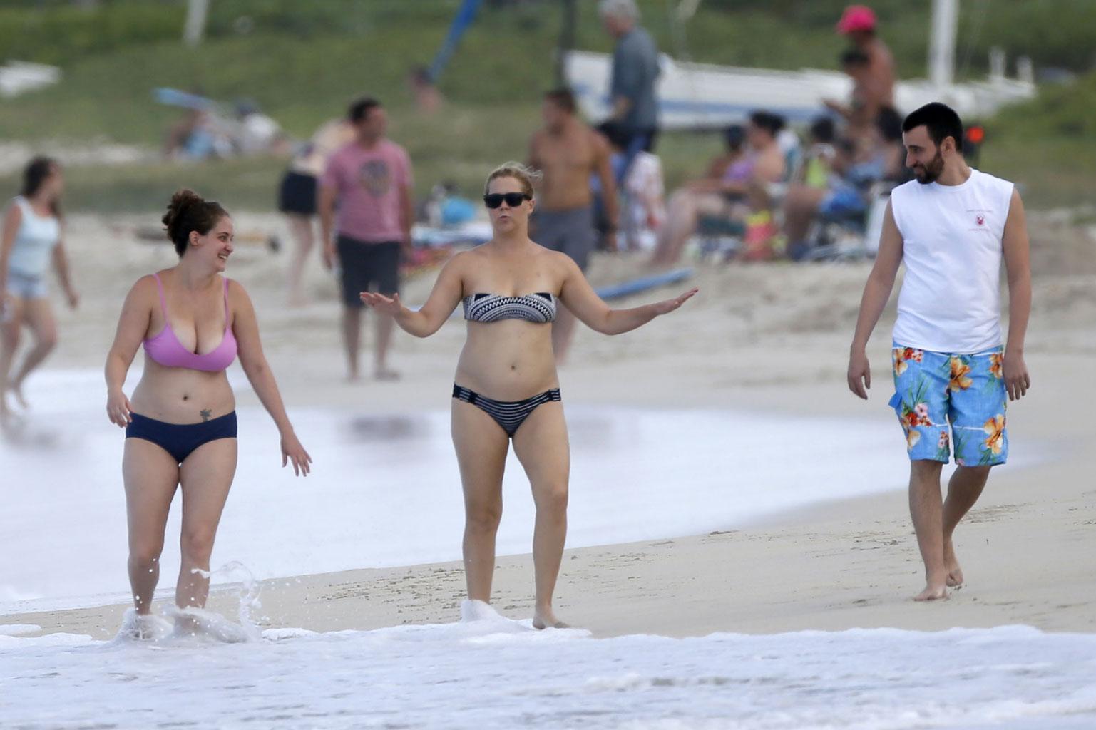 Amy Schumer Strapless Bikini Body Hawaii