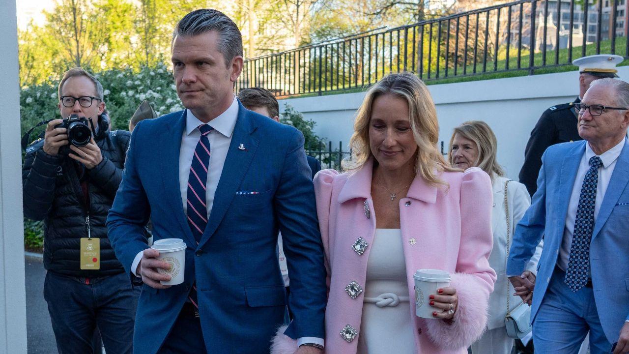 Image of Pete and Jennifer Hegseth