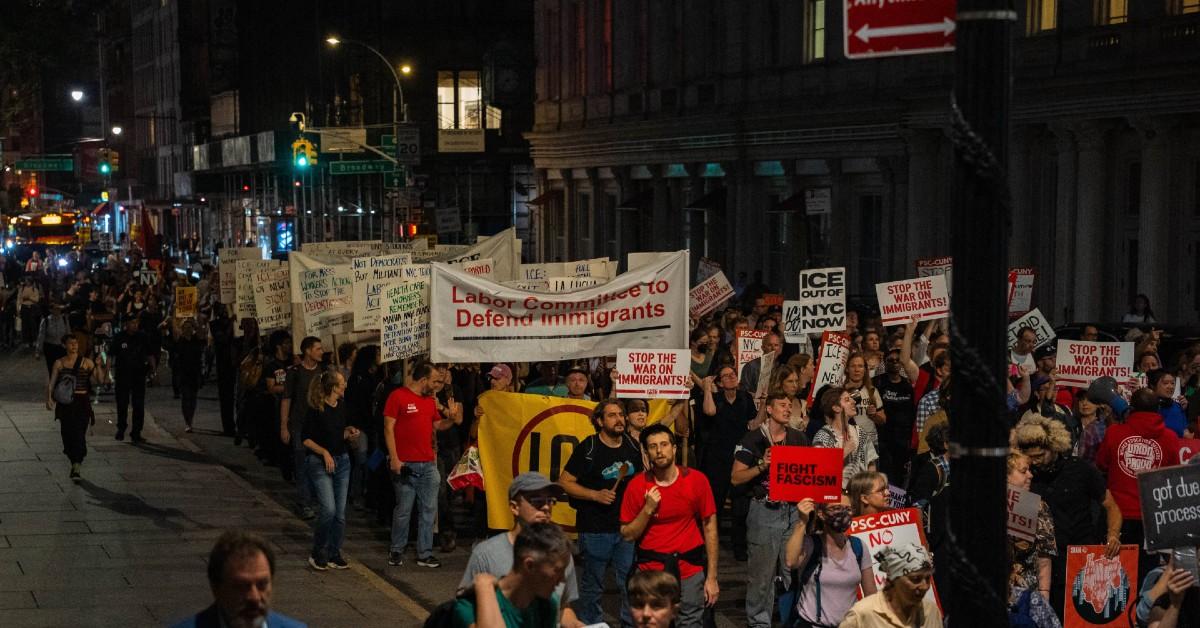 Photo of protests