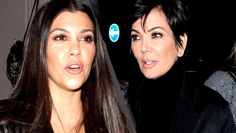 //Kourtney Kardashian Flips Out Kris Jenner pp