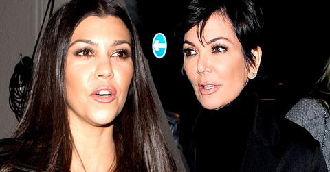 //Kourtney Kardashian Flips Out Kris Jenner pp