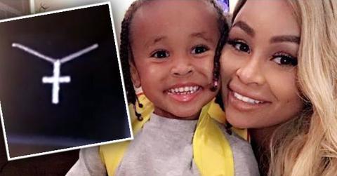 Blac Chyna Son King Birthday Party Diamonds Necklace Kim Kardashian Diss