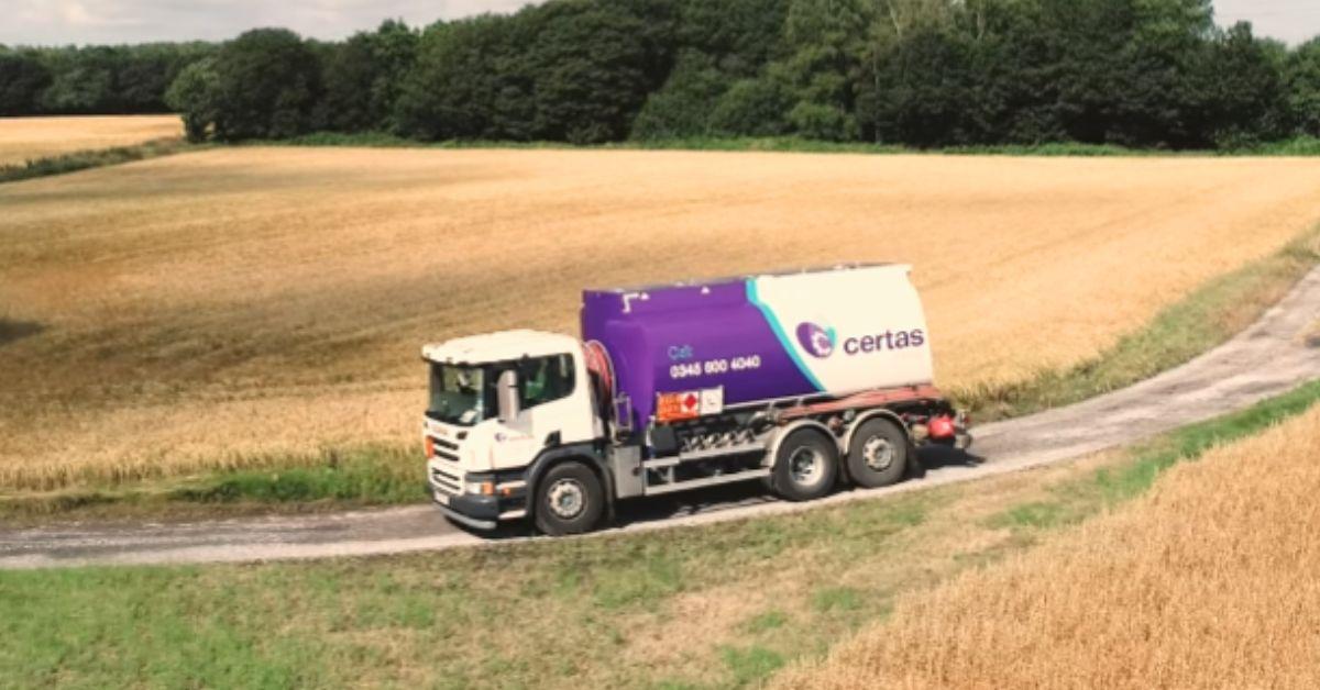 Photo of Certas Energy truck