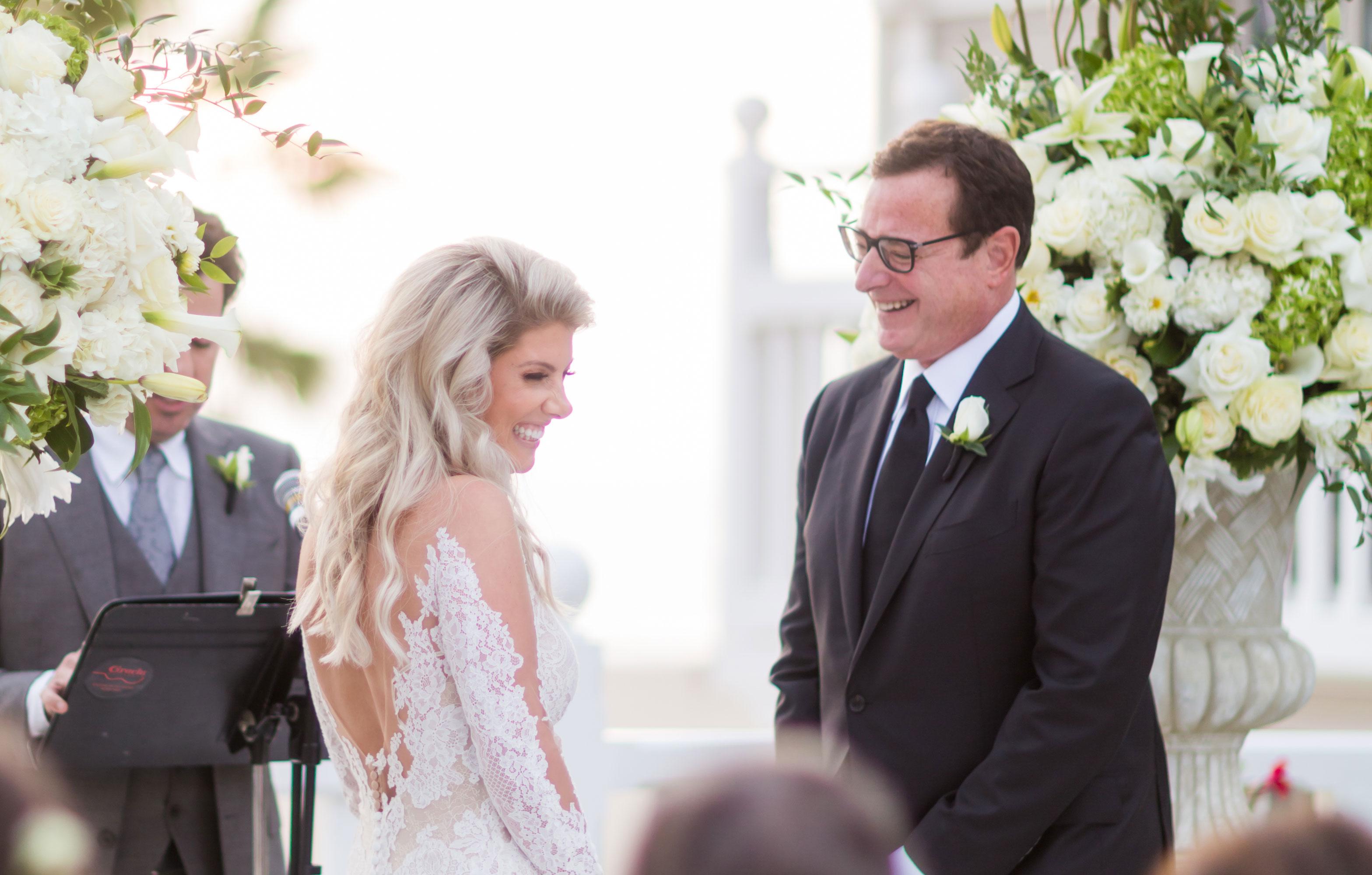 bob saget rare photos wedding