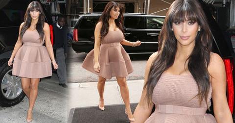 //kim kardasian nude dress splash inf