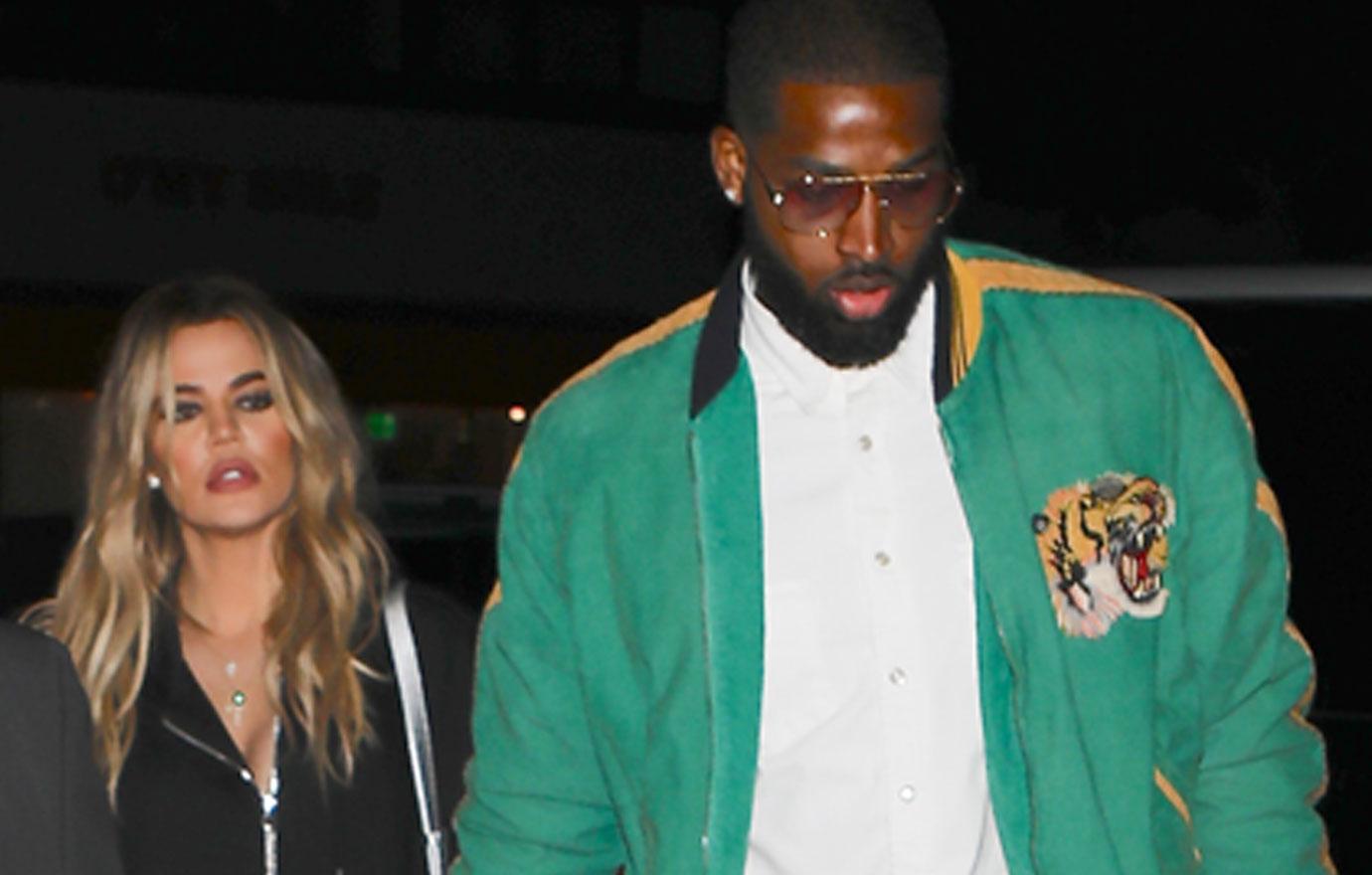 Tristan Thompson Khloe Kardashian Engaged Married Diamond Ring Pics