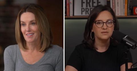 Photo of Sharyn Alfonsi and Bari Weiss