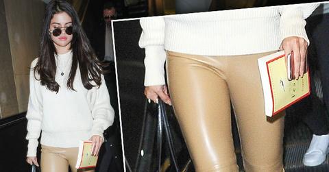 selena gomez nude latex pants rehab