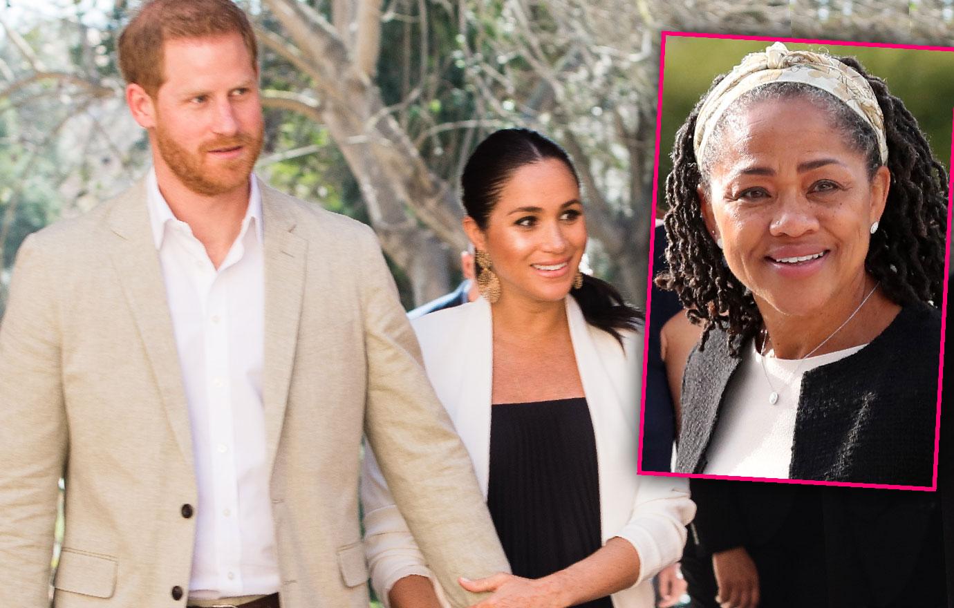 Meghan Markle And Harry Secretly Visit Her Mom Doria In LA