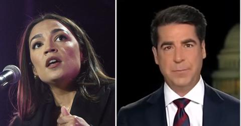 Photo of Alexandria Ocasio-Cortez and Jesse Watters