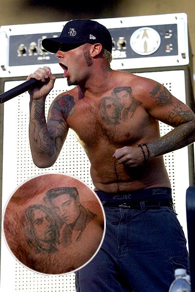 Fred Durst  Best celebrity tattoos  Best celebrity tattoos Celebrity  tattoos Worst celebrities