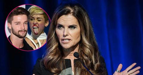 //maria shriver son miley pp