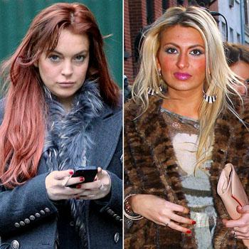 //lindsay lohan tiffany mitchell