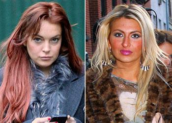 //lindsay lohan tiffany mitchell