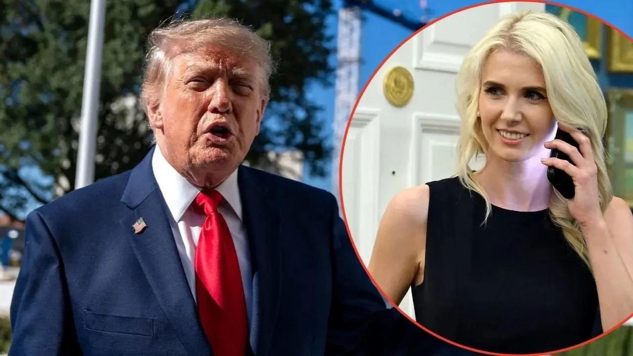 Photo of Donald Trump, Natalie Harp