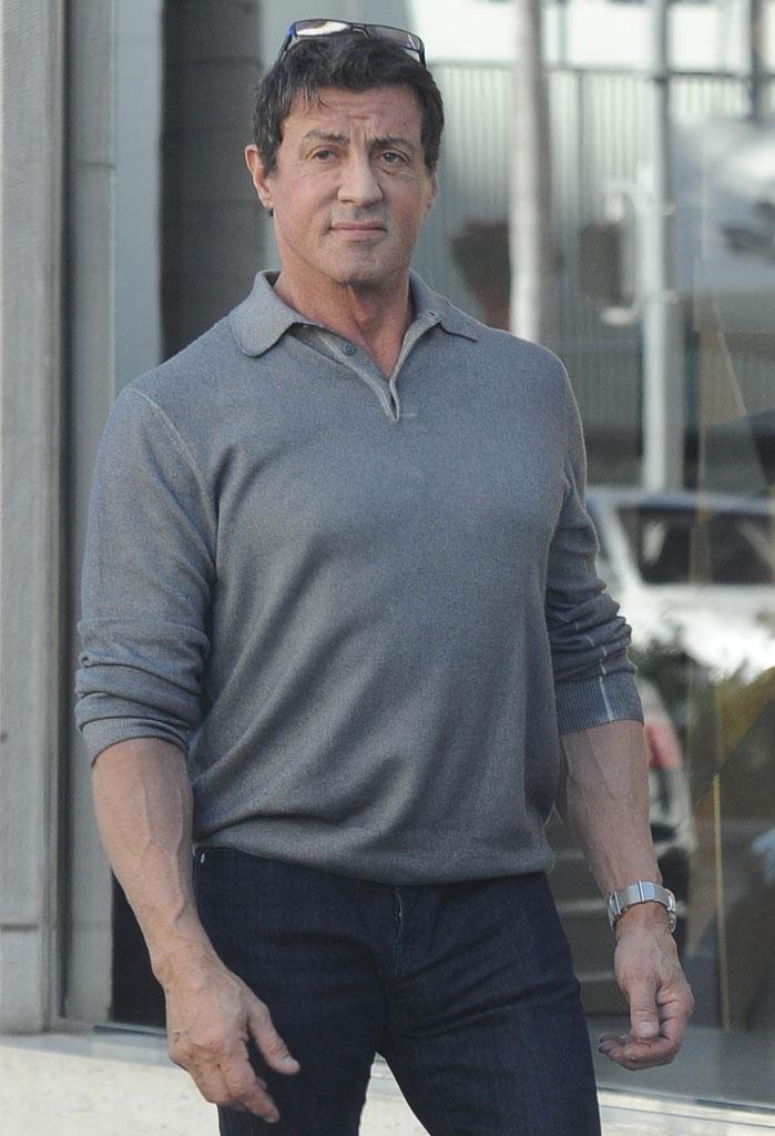 Sylvester Stallone Before And After Steroids