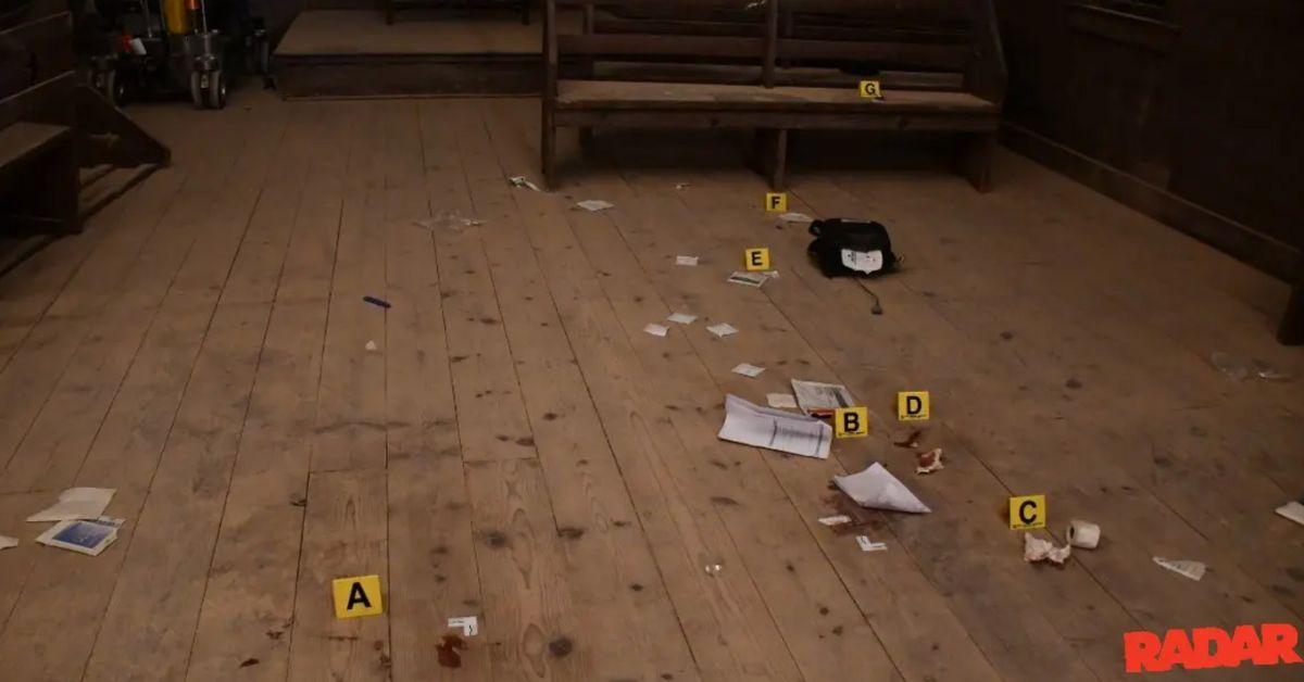 EXCLUSIVE 'Rust' Crime Scene Photos Expose Shooting Aftermath