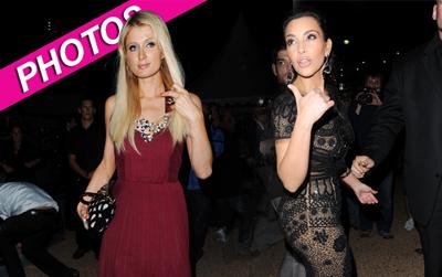 //hilton kardashian party splwenn post