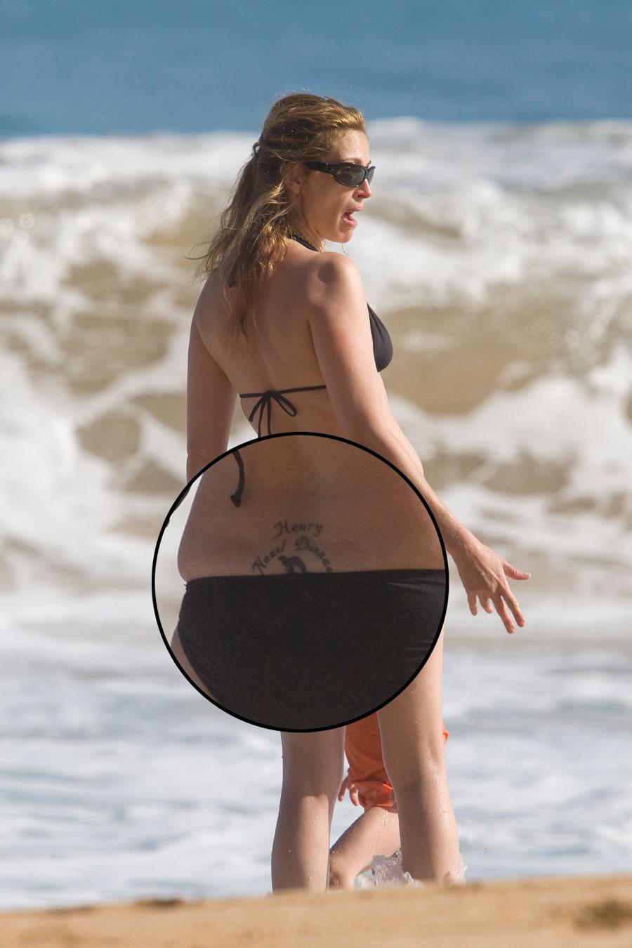 Celebrity Tramp Stamp Tattoos