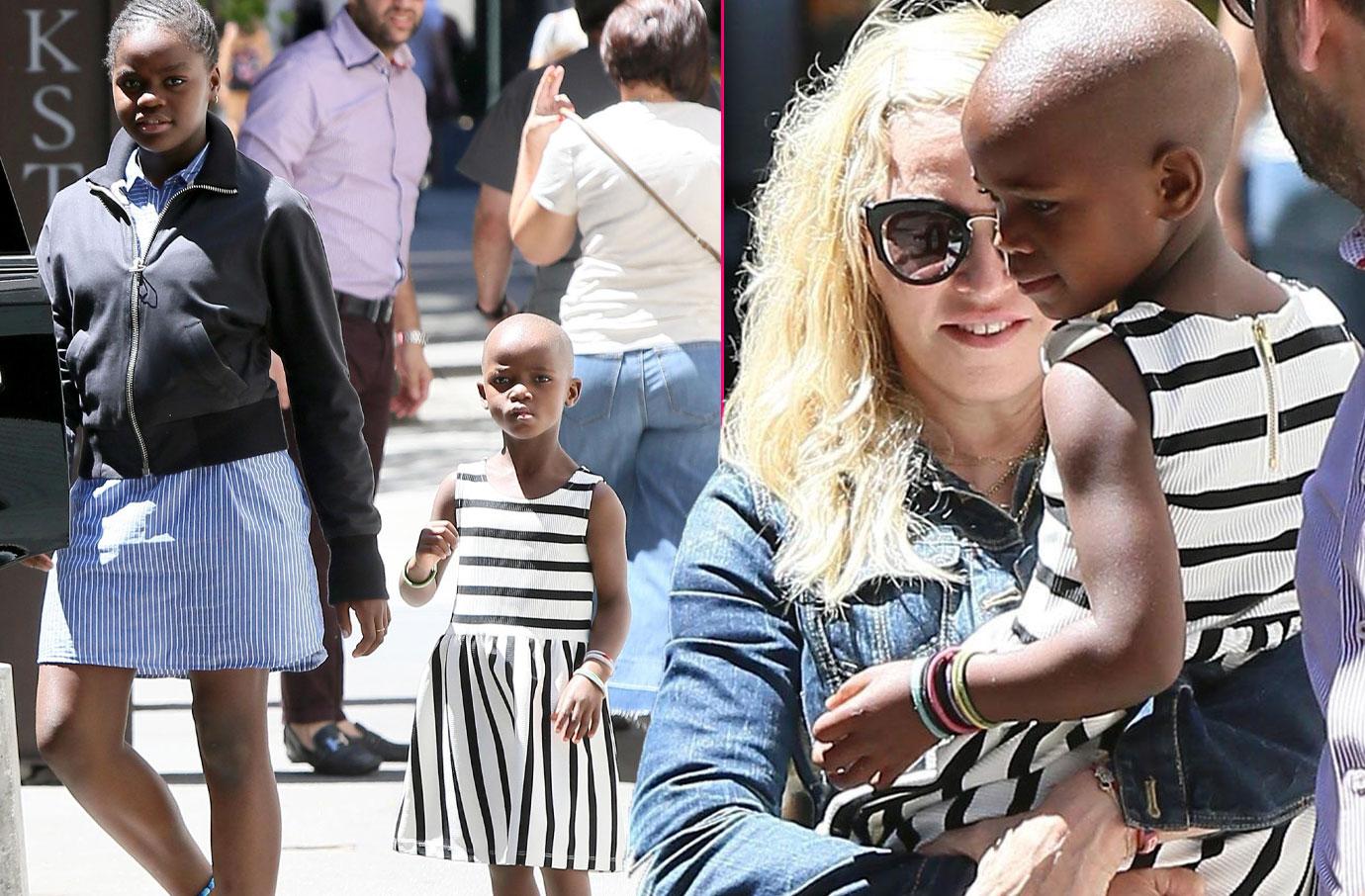 Madonna Leaves Kabbalah With Her Kids