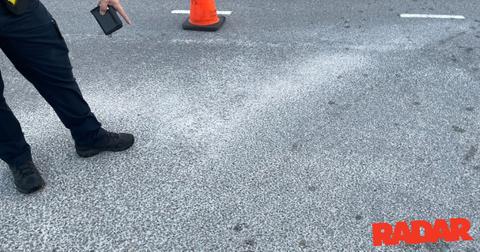 kathryn dennis interviewed by police over hit and run