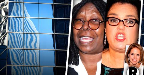 //rosie o donnell whoopi goldberg the view abc contract war pp sl