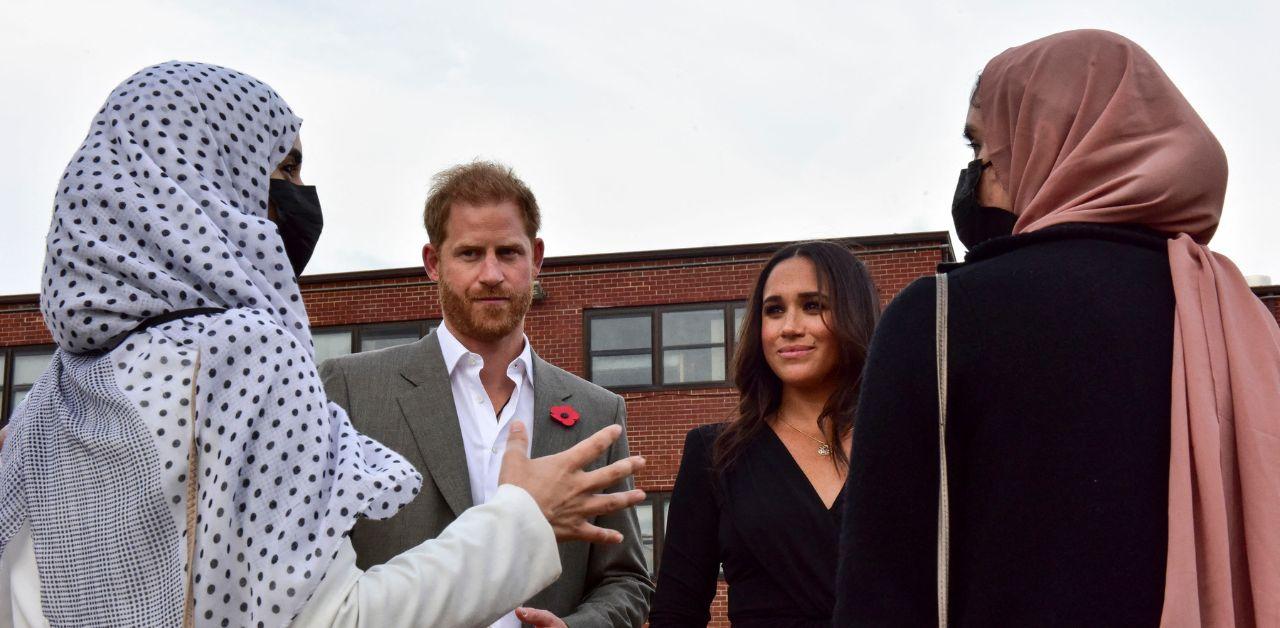 prince harry seeks escape control freak meghan markle