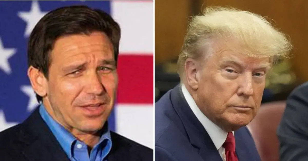 donald trump accused spreading false rumor desantis