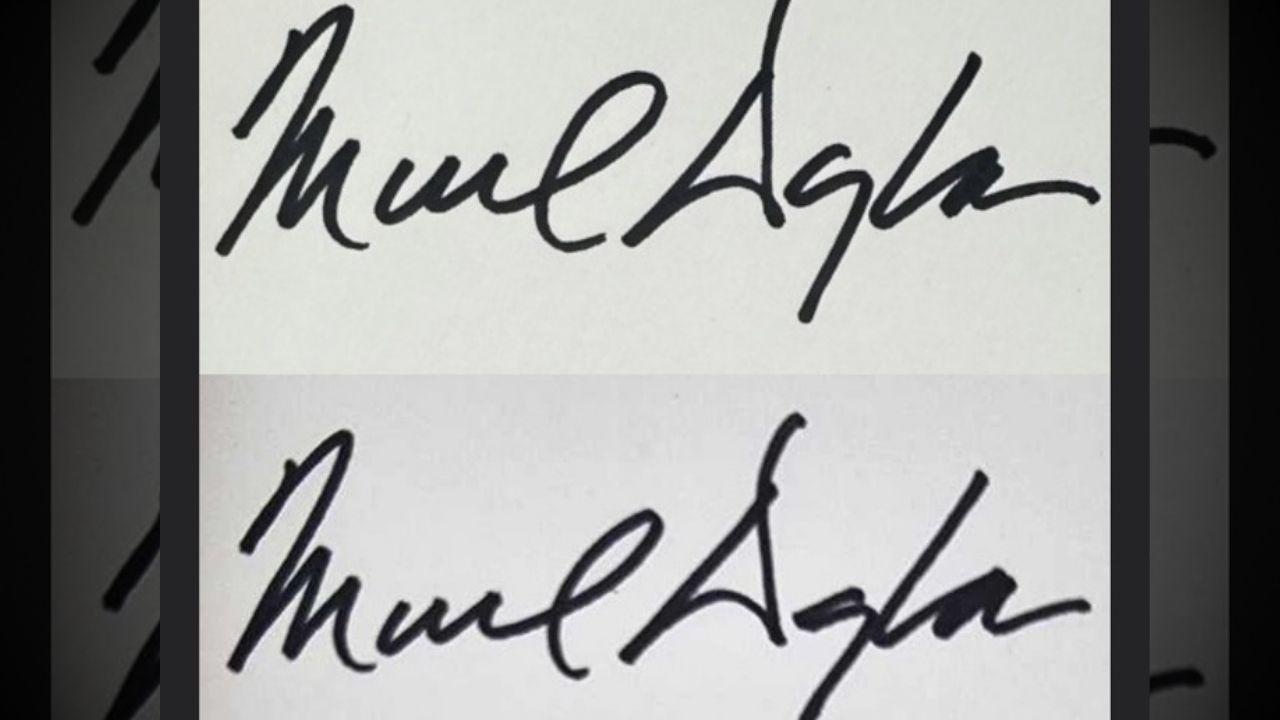 Photo of Michael Douglas autograph