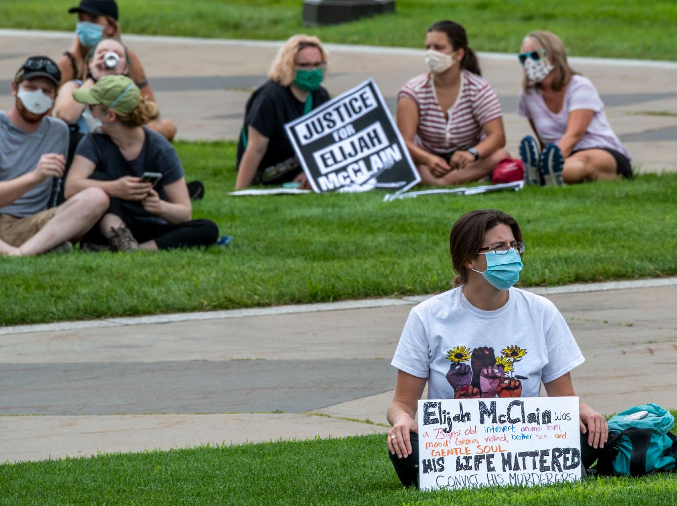 elijah mcclain protest gallery pic