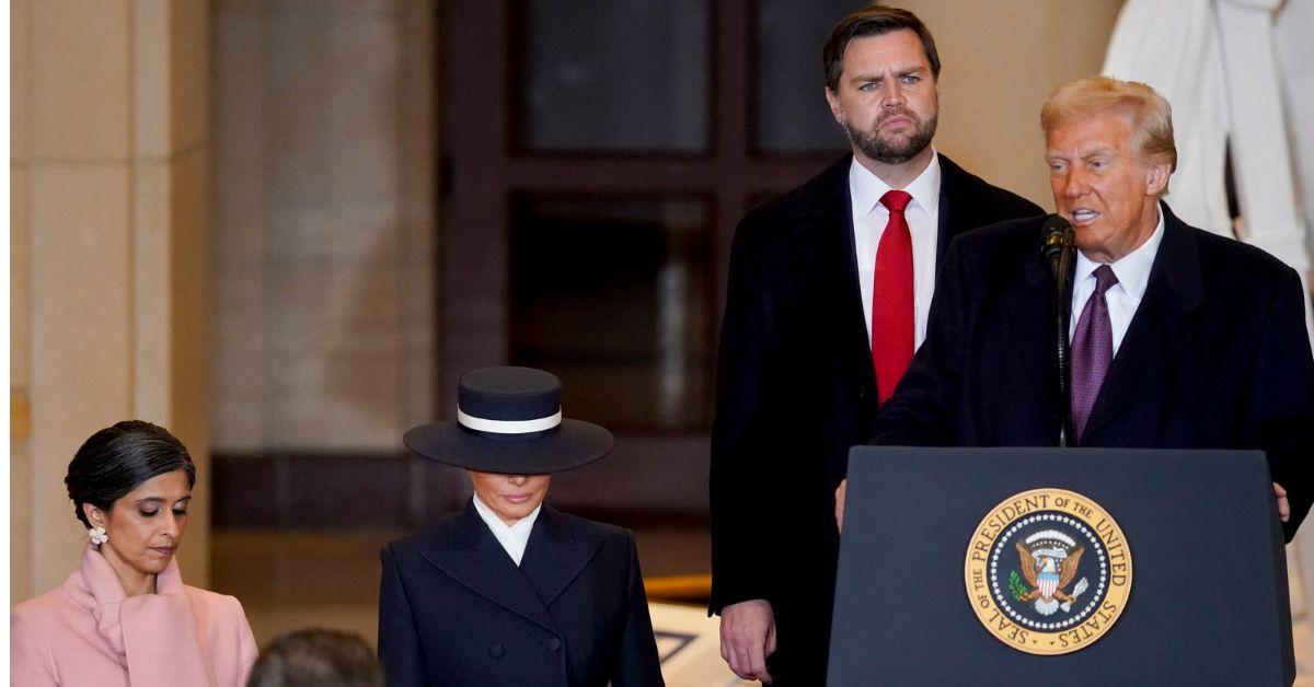 Photo of Usha and JD Vance