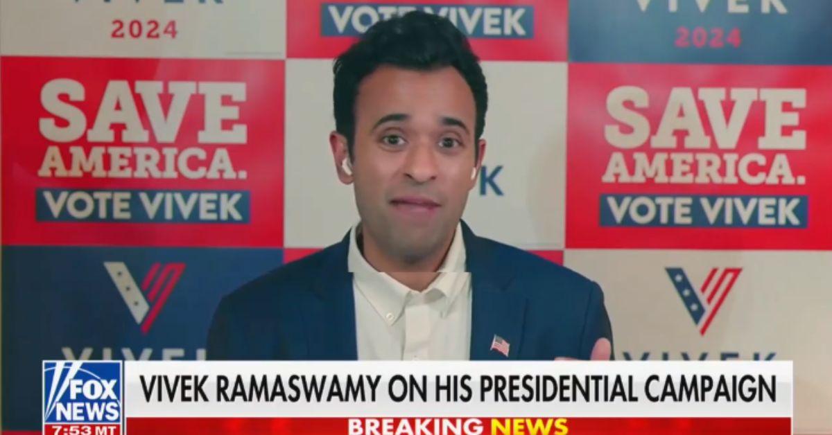 FOX News Host Sean Hannity Grills 2024 GOP Candidate Vivek Ramaswamy As