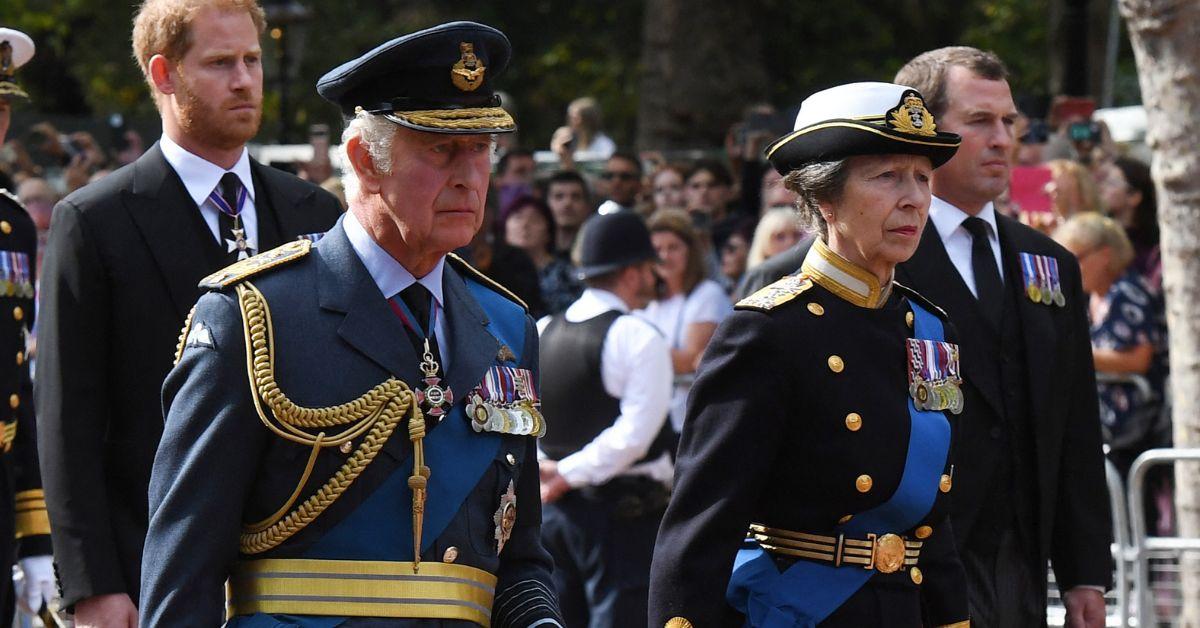 Photo of King Charles and Princess Anne