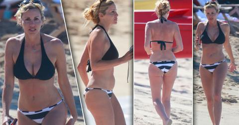 //camille grammer bikini body
