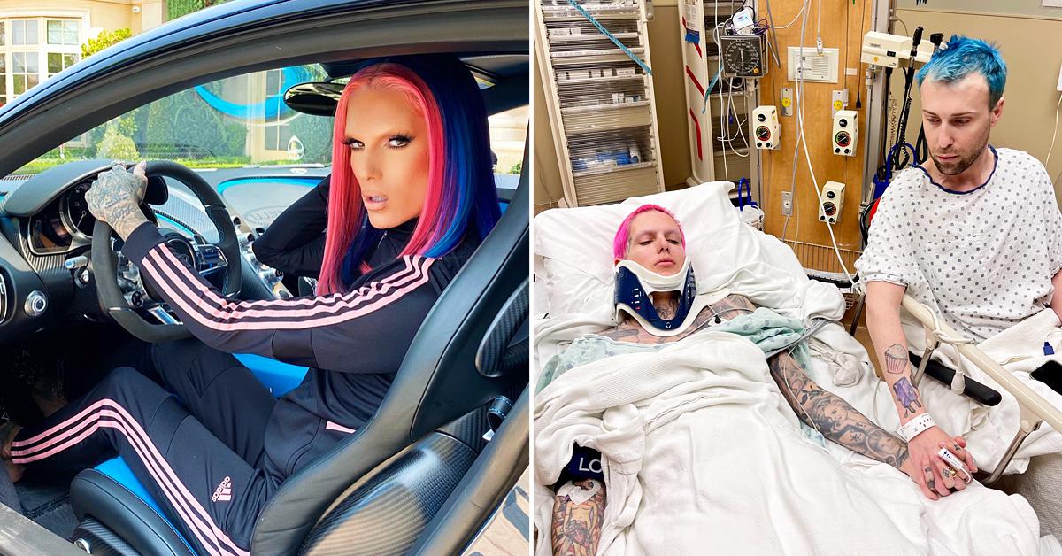 Jeffree Star Car Accident:  Star Injured