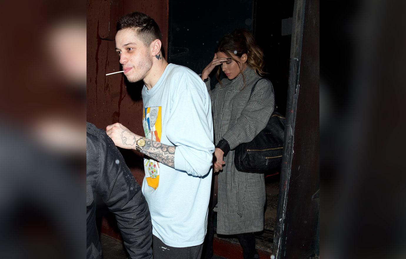 Kate Beckinsale And New Boyfriend Pete Davidson Hold Hands