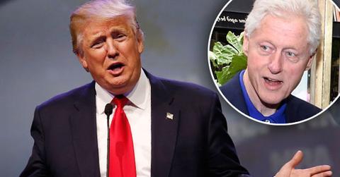 //donald trump destroys bill clinton creepy instagram post pp