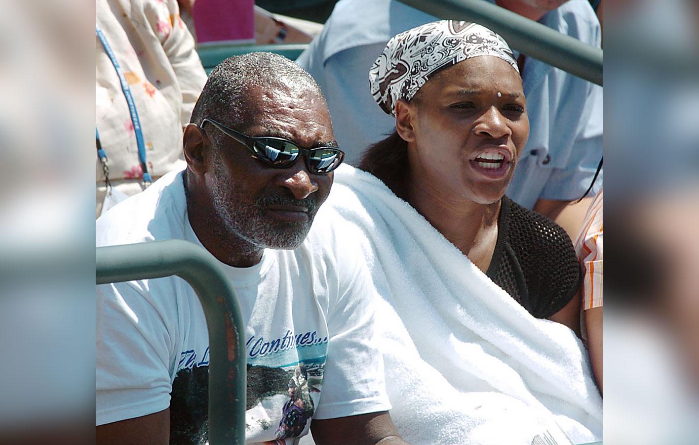 Serena Williams All Smiles Despite 'Incapacitated' Dad Richard